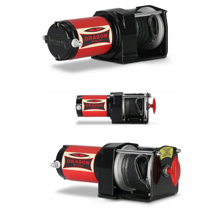 Dragon Winch Naviják Dwm 3000 St S syntetický, 10 m, čtyřkolka, loď II