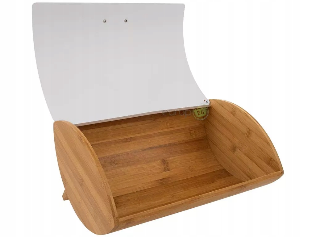 CHLEBAK BIAŁY POJEMNIK NA PIECZYWO CHLEB DREWNIANY Kod producenta EB123