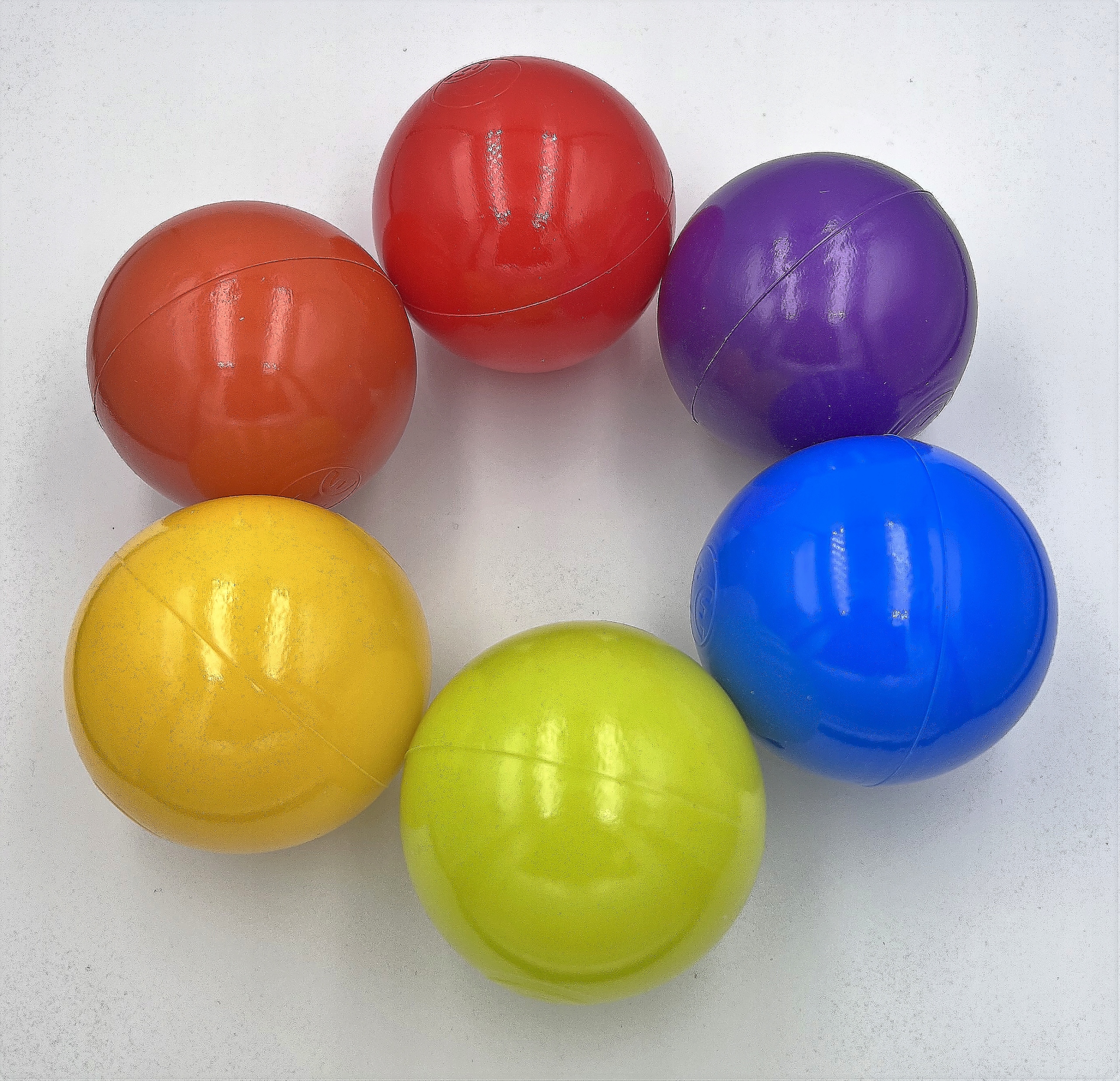 

Plastikowe piłeczki zestaw letni 200szt. 7cm