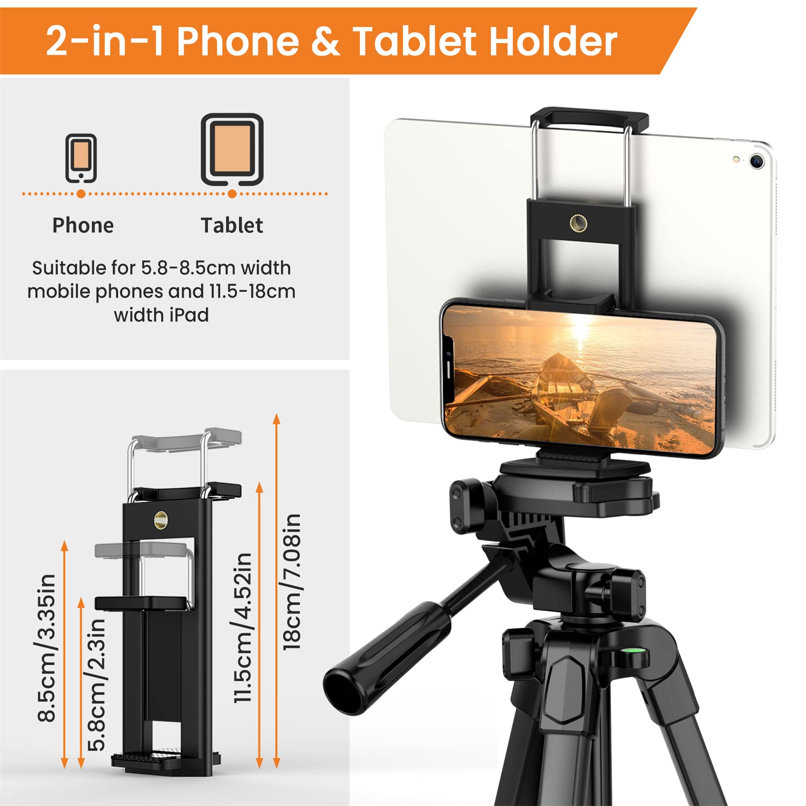 HANDY Stativ Do Telefonu i Tabletu 172cm Z Pilotem — miniatura 4
