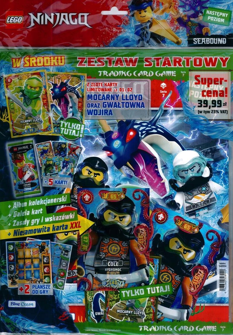 ZESTAW STARTOWY LEGO NINJAGO - SEABOUND NAST. POZ.