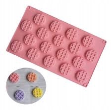 

Forma Silikonowa Kółeczka czekoladki dekoracja 208