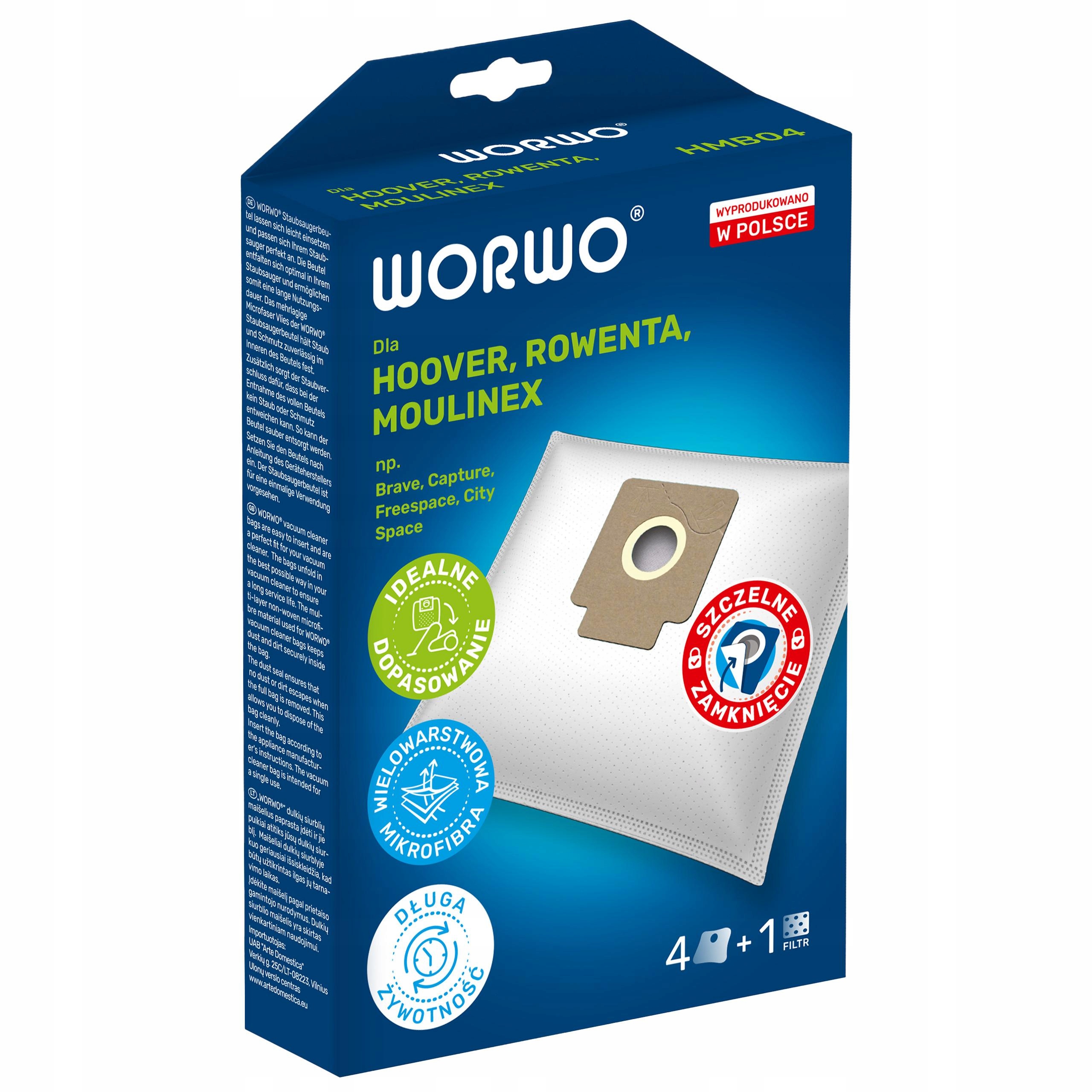 WORKI HOOVER H58 H63 H64 CAPTURE FREESPACE + Filtr Marka odkurzacza Hoover inna