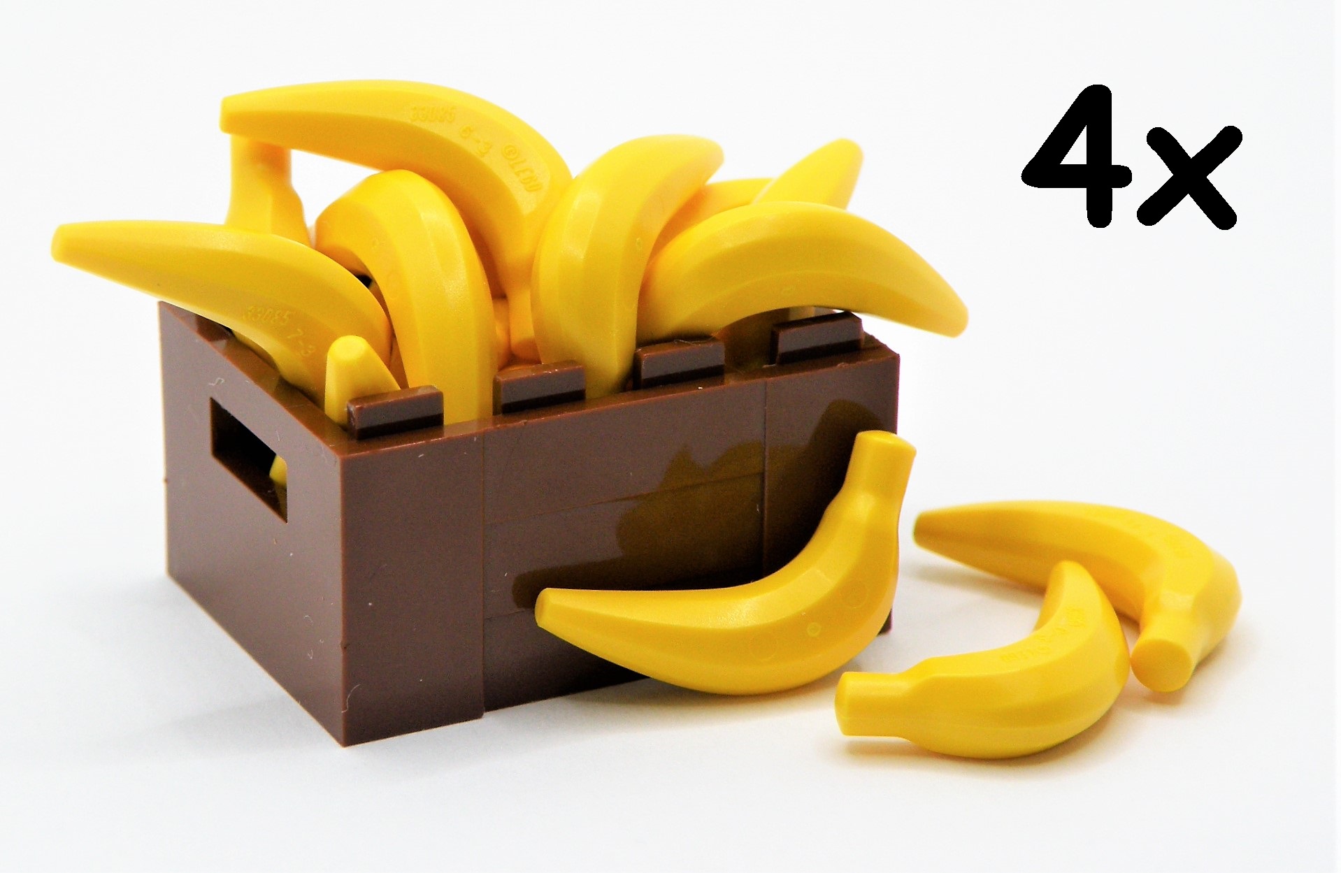 

Lego żółty banan owoce jedzenie 4 szt. 33085 Nowy