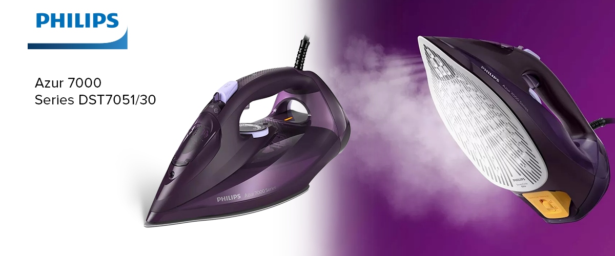 Żelazko parowe Philips DST7051/30 2800 W 50g/min SteamGlide Elite Długość przewodu sieciowego 2 m
