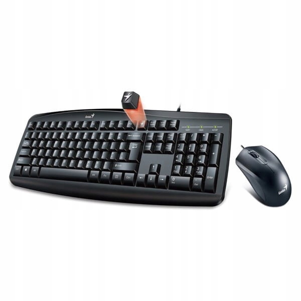 Zestaw Genius KM-200 klawiatura + mysz USB czarny