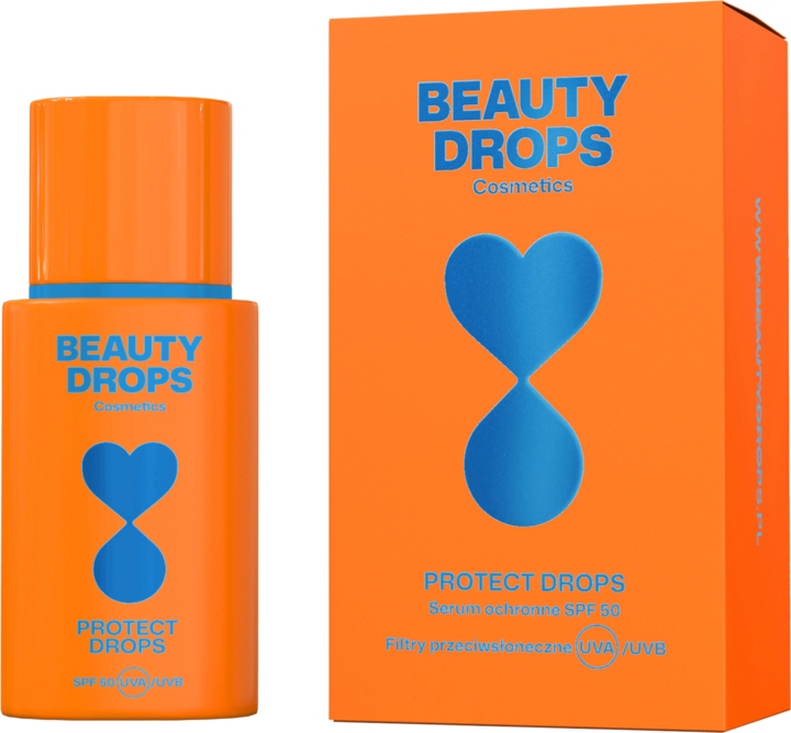 Beauty Drops Cosmetics Protect Drops Ochranné Pleťové Sérum Spf 50 30 ML
