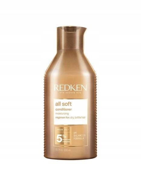 Redken All Soft Conditioner, Hydratační kondicionér pro suché vlasy, 500 ml