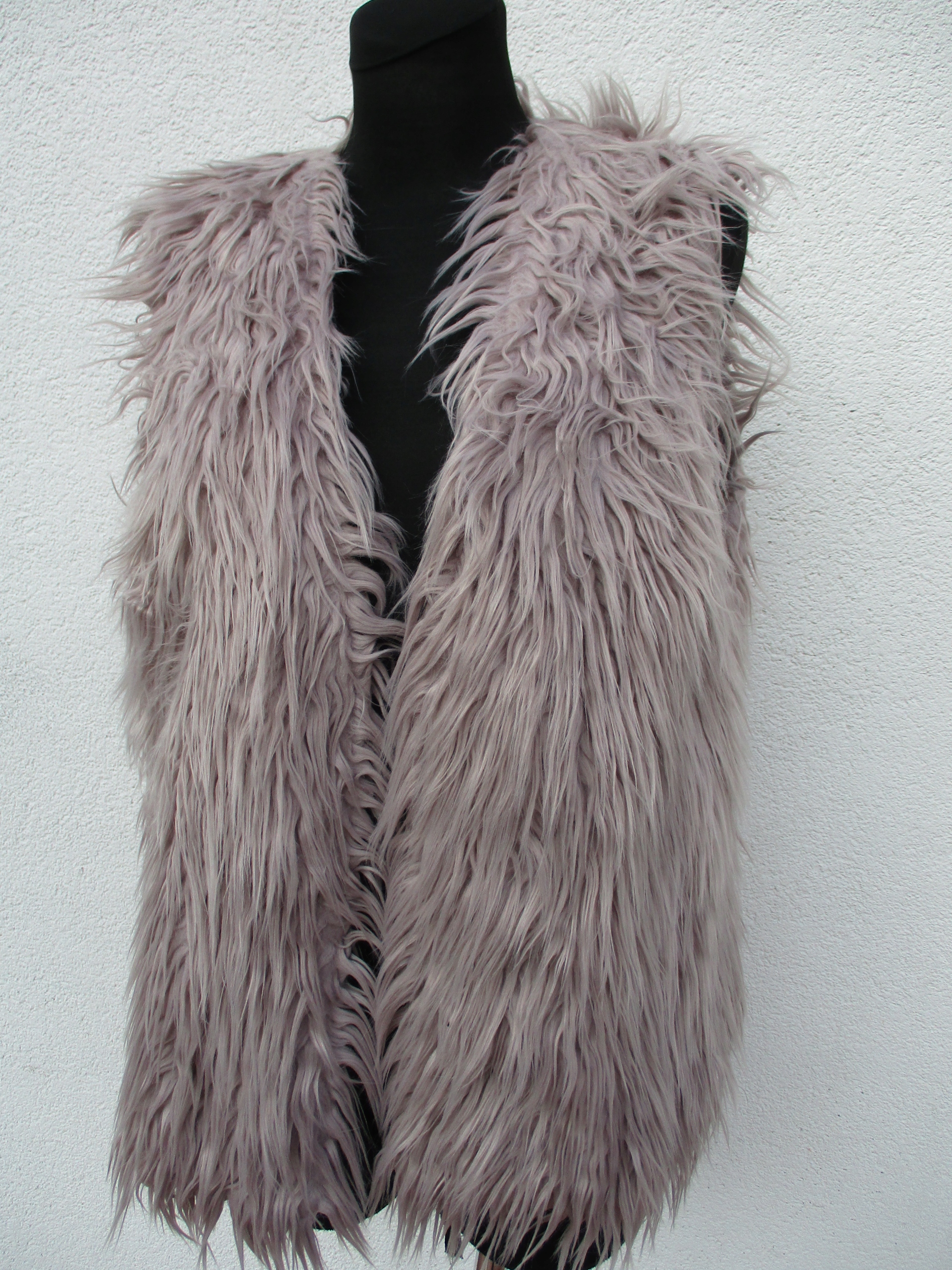 L FASHION BOX KAMIZELKA FUTRZAK PLUSZAK NARZUTKA