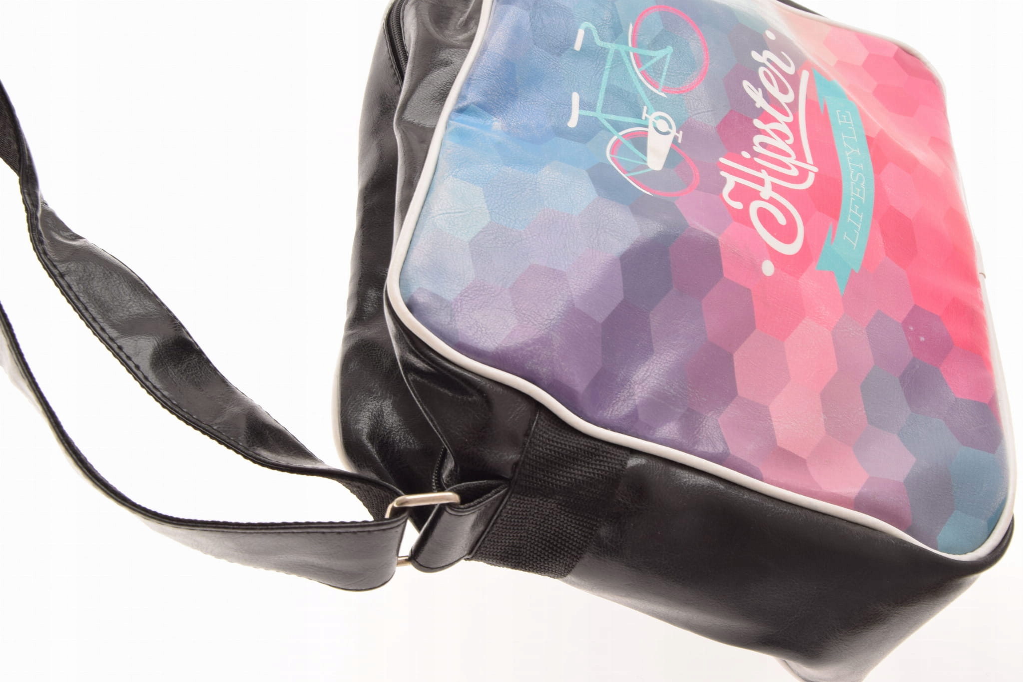 HIPSTER torba młodzieżowa ROWER duża 36/29/12 Materiał dominujący skóra ekologiczna