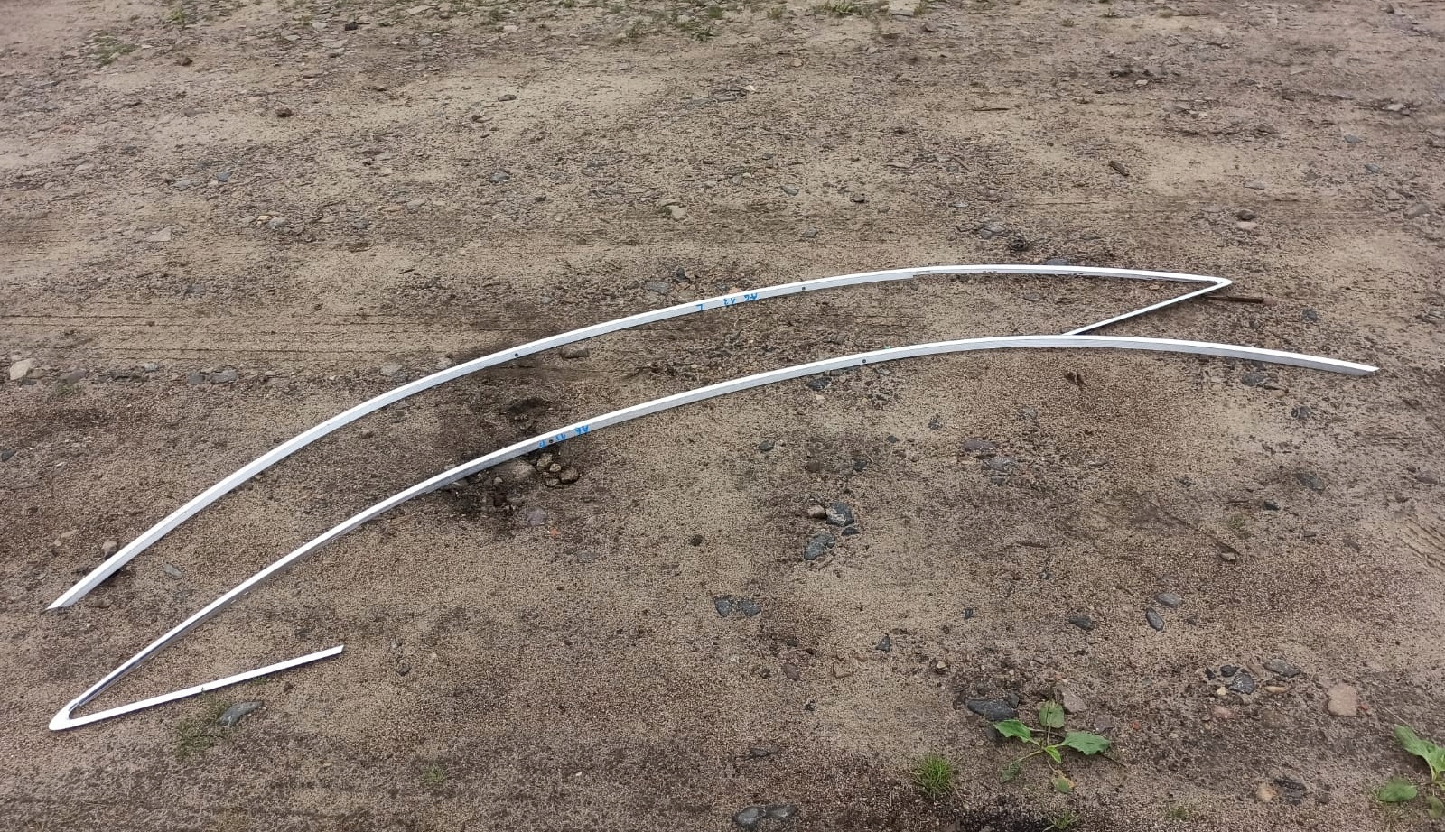 Хромированная панель кузова левая правая AUDI A6 C7