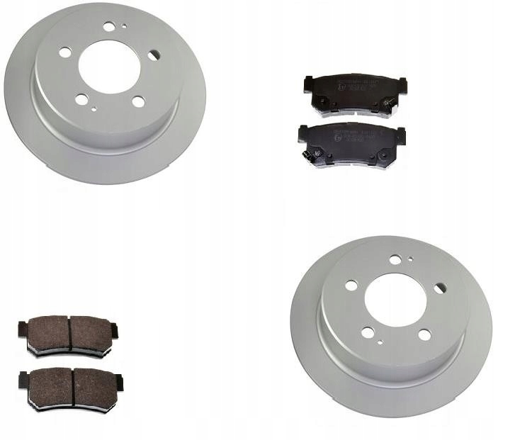 Kotouče Kostky Ssangyong Kyron Actyon 2005- Zadní Sada 299MM