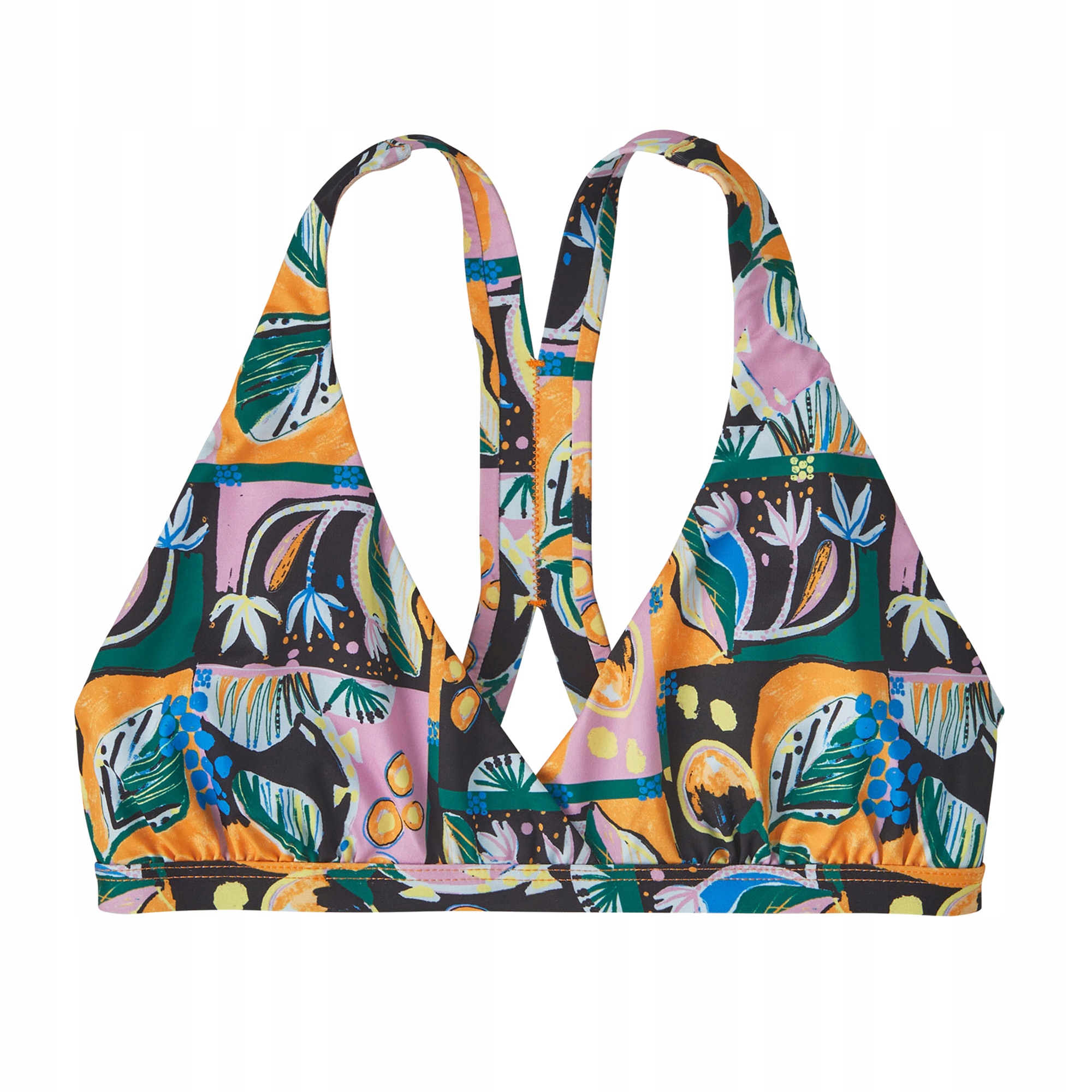 Levně Horní díl plavek Patagonia Bottom Turn Top sland seedling milkw