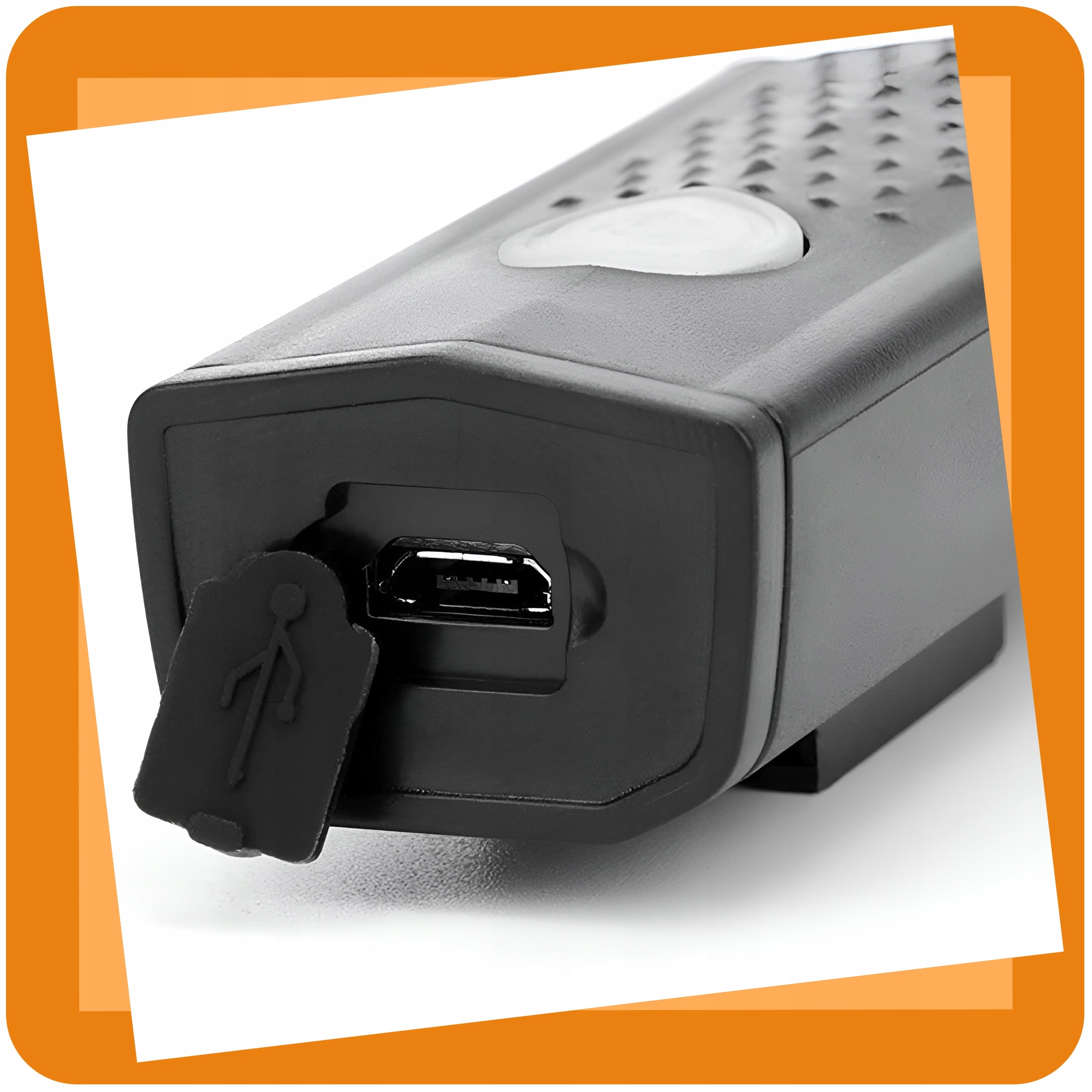 LAMPKA ROWEROWA LED NA ROWER KIEROWNICĘ MOCNA AKUMULATOROWA USB + TYŁ Marka Retoo