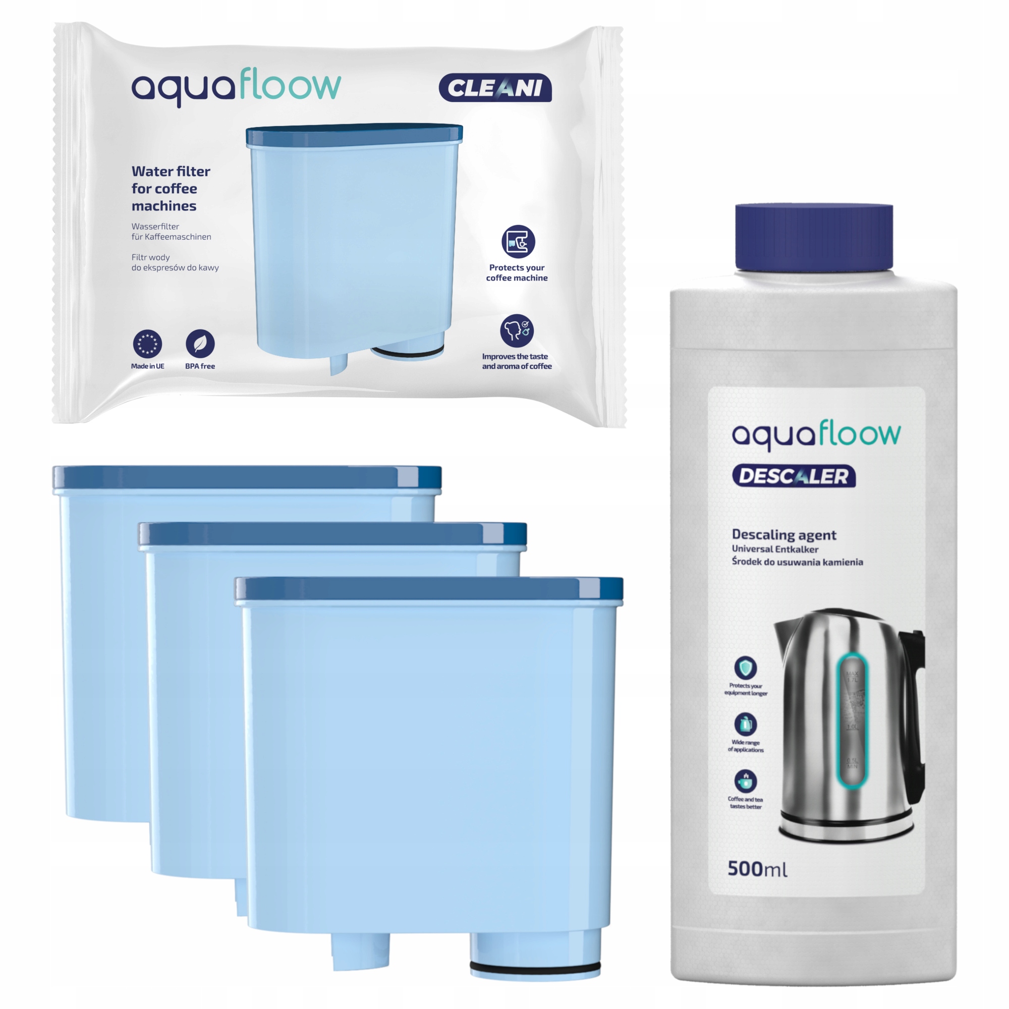 

3X Filtr Do Ekspresu Philips Latte Go Odkamieniacz