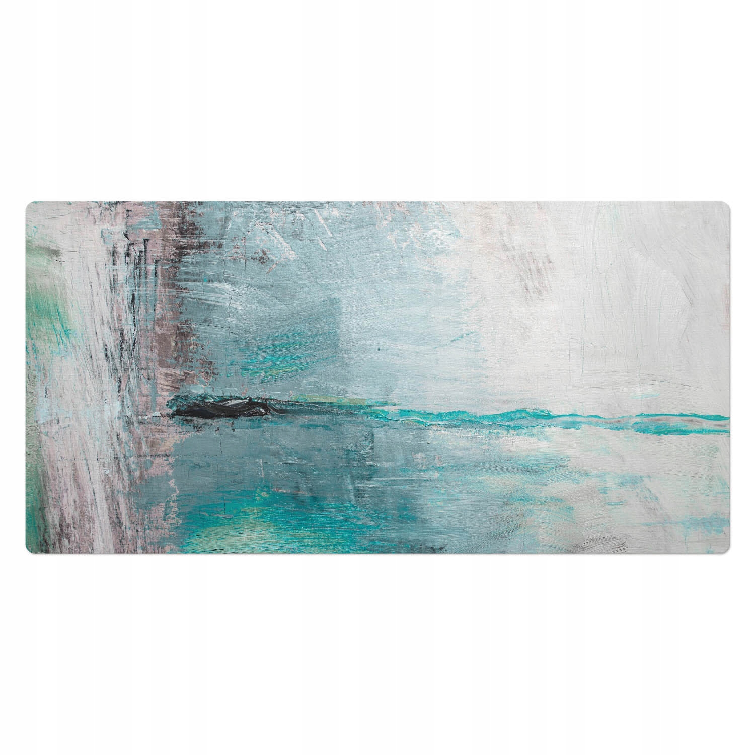 Winylowa podkładka ochronna na stanowisko pracy Eteryczna mgła 100x50 cm