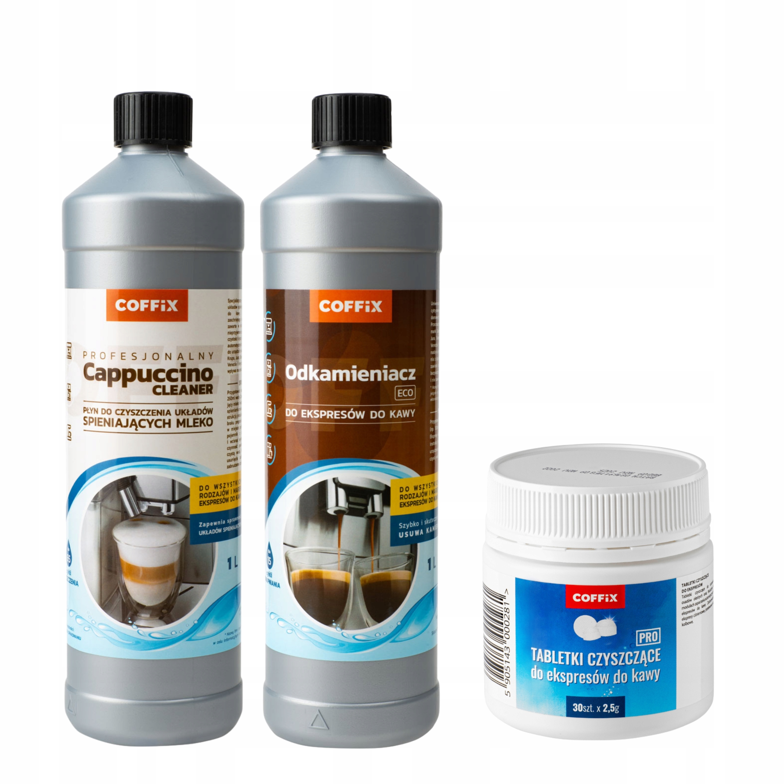 Levně Odvápňovač Tekuté tablety Jura Sada na čištění kávovarů