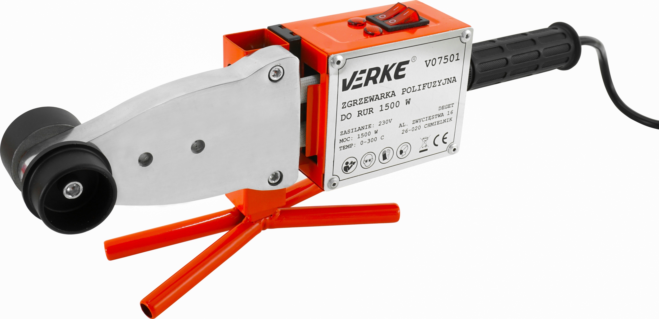 Zgrzewarka DO rur PP PCV MATRYCE ZESTAW DO zgrzewania 16-63mm polifuzyjna EAN (GTIN) 5902963494436