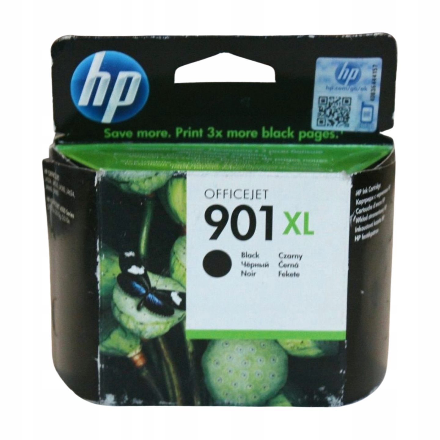 Hp 901XL CC654AE tusz black 15/14 oryginał