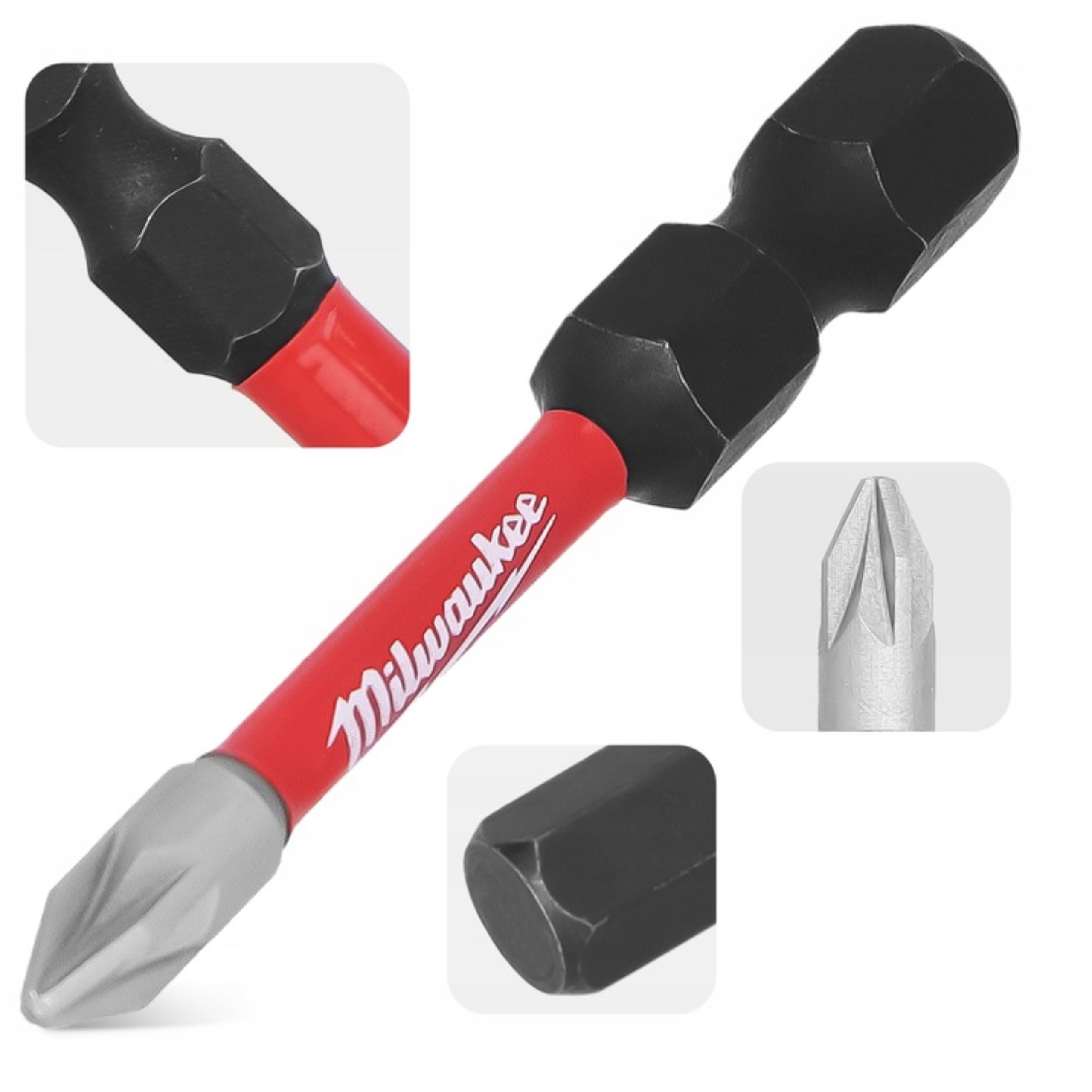 Bit Udarowy Wkrętarki PZ1 50mm Milwaukee Końcówka Magnetyczna Pozidriv G V8