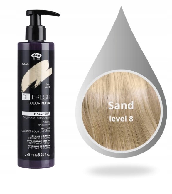 

Lisap Refresh Sand Maska koloryzująca Piaskowa