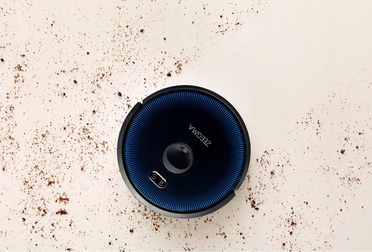 ROBOT SPRZĄTAJĄCY ODKURZACZ AUTOMATYCZNY MOP 7 TRYBÓW PRACY HEPA APLIKACJA Obszar działania 180 m²