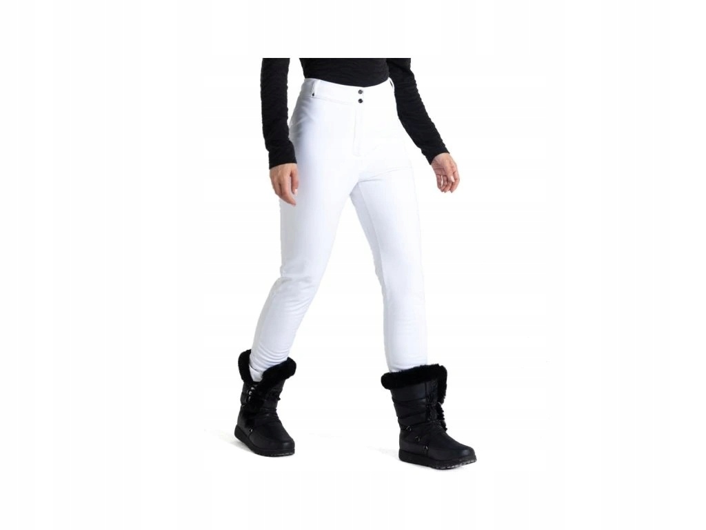 regatta Spodnie softshell damskie Dare2B Upshape II białe rozmiar m/38