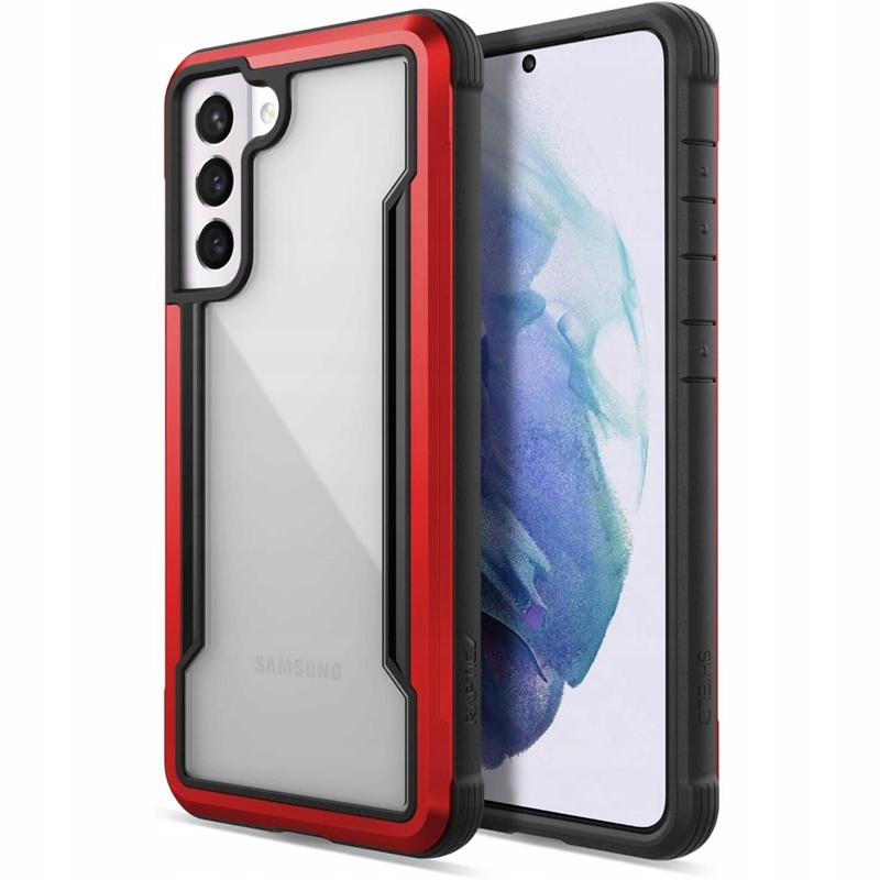 X-DORIA ETUI ALUMINIOWE SAMSUNG GALAXY S21 RED