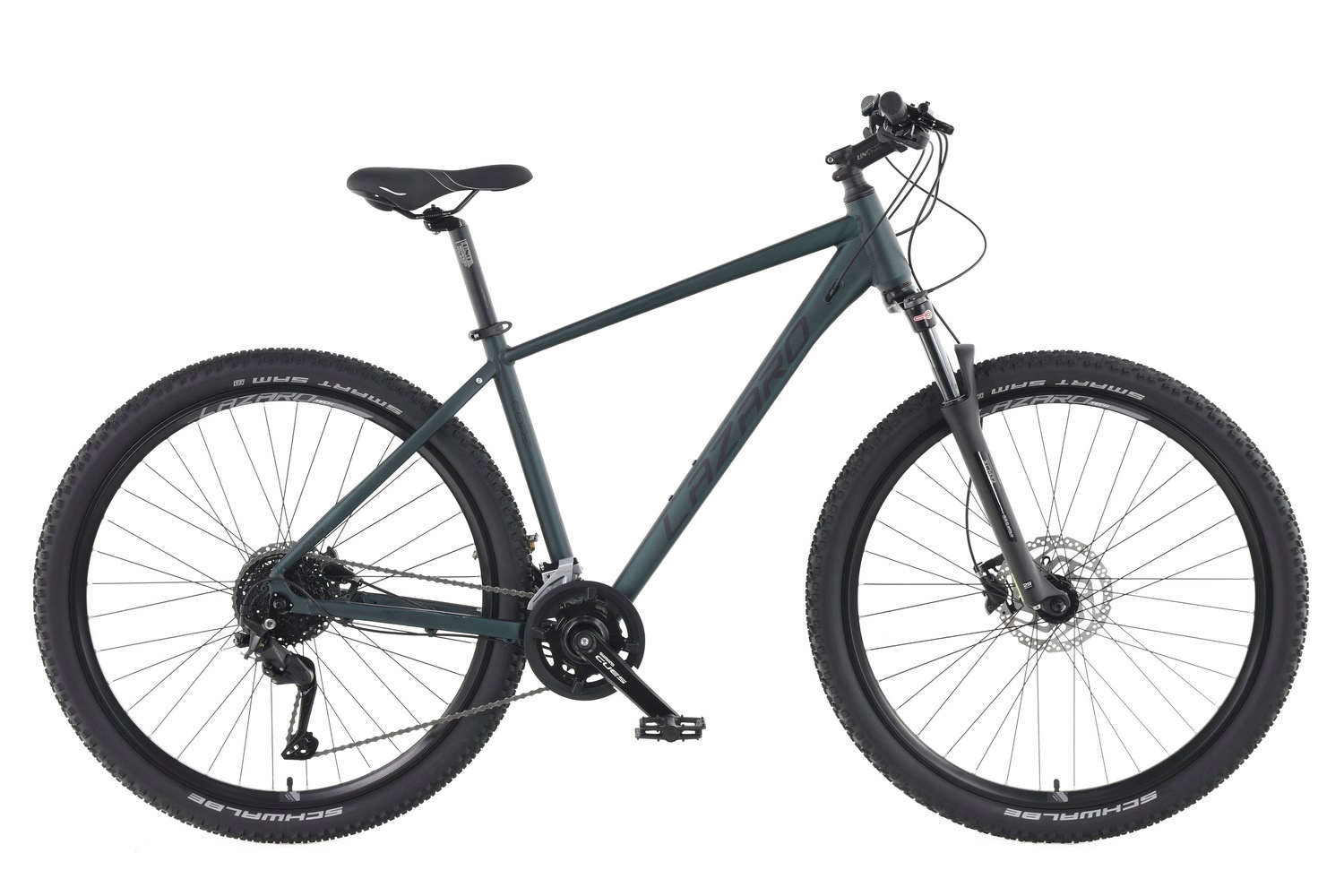 Rower Mtb 29 Lazaro Core V3 Cues 2x9 Blokada Hydraulika 21 Ciemnozielony