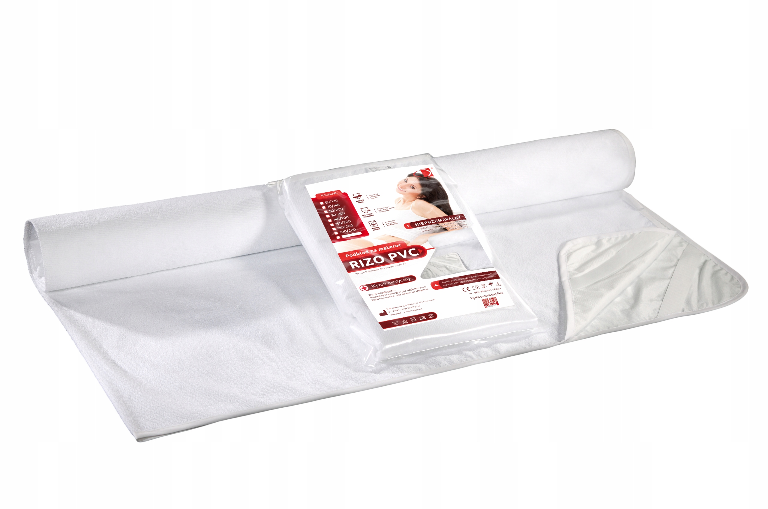 

Podkład Na Materac Ochraniacz Rizo Pvc+ 160x200 cm