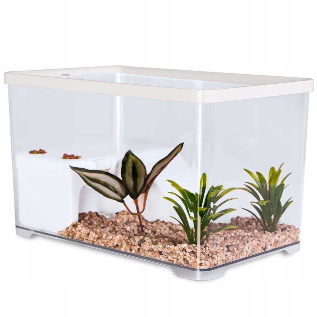 Sunsun Turtle Water Box M – akvárium pro želvy s ostrovem a filtrem