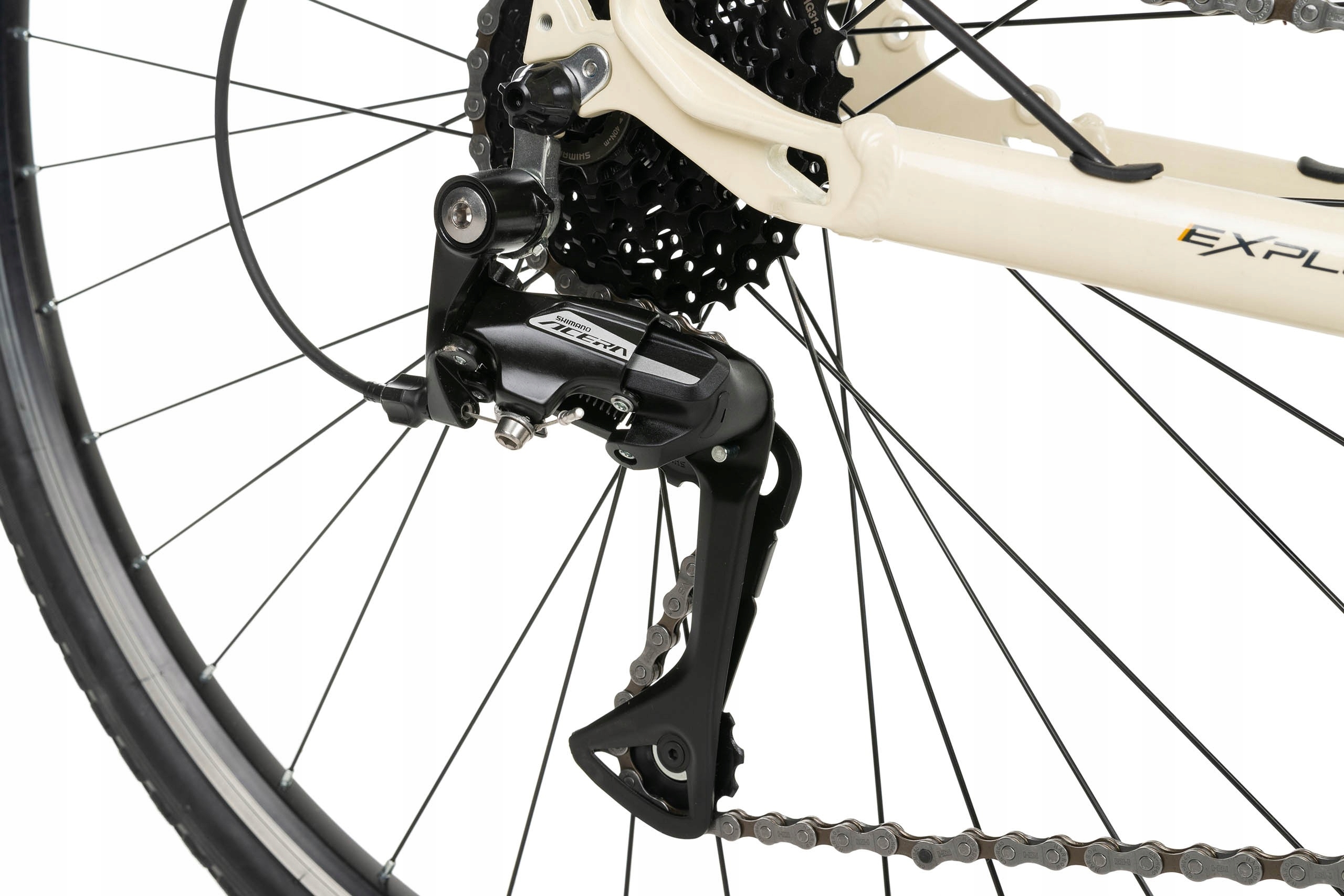 ROWER DAMSKI CROSSOWY 28 VELLBERG EXPLORER 2.0 D SHIMANO 3X8 20" Waga 15 kg