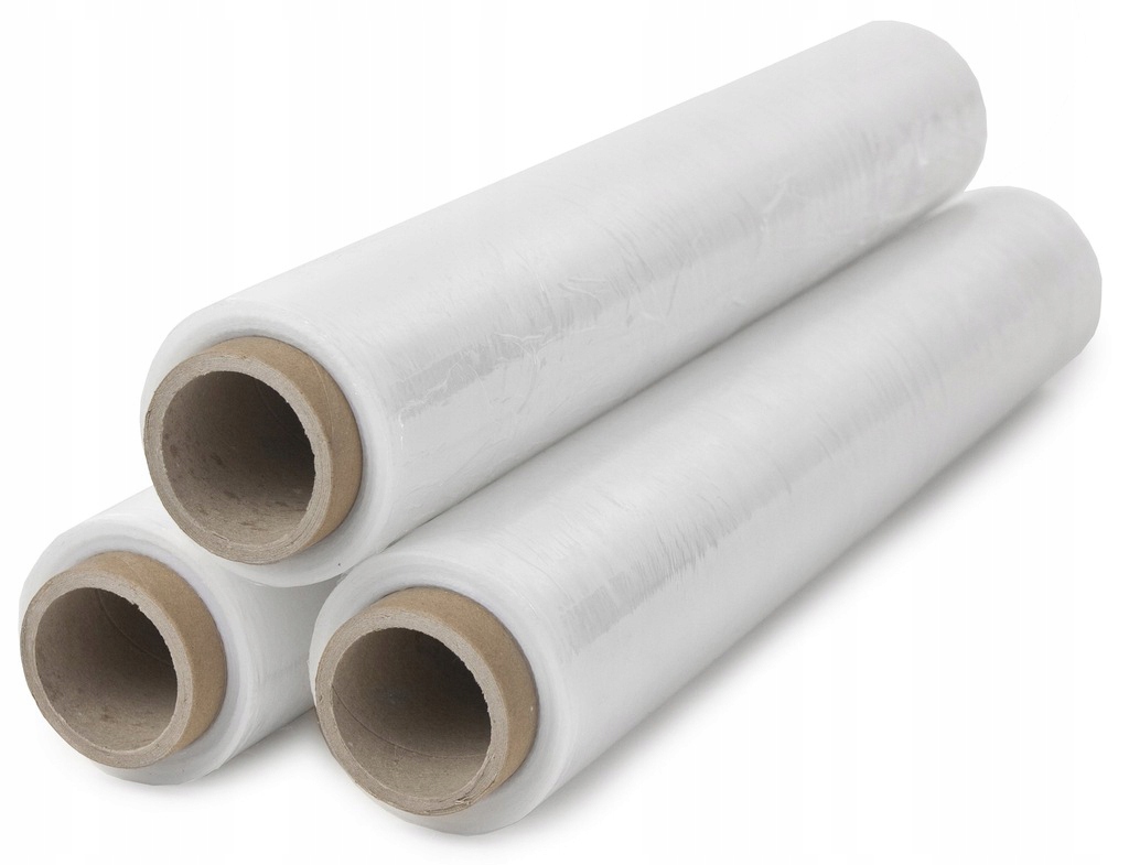 FOLIA STRETCH 3KG STRECH STRECZ BIAŁY KRYJĄCY Kolor biały