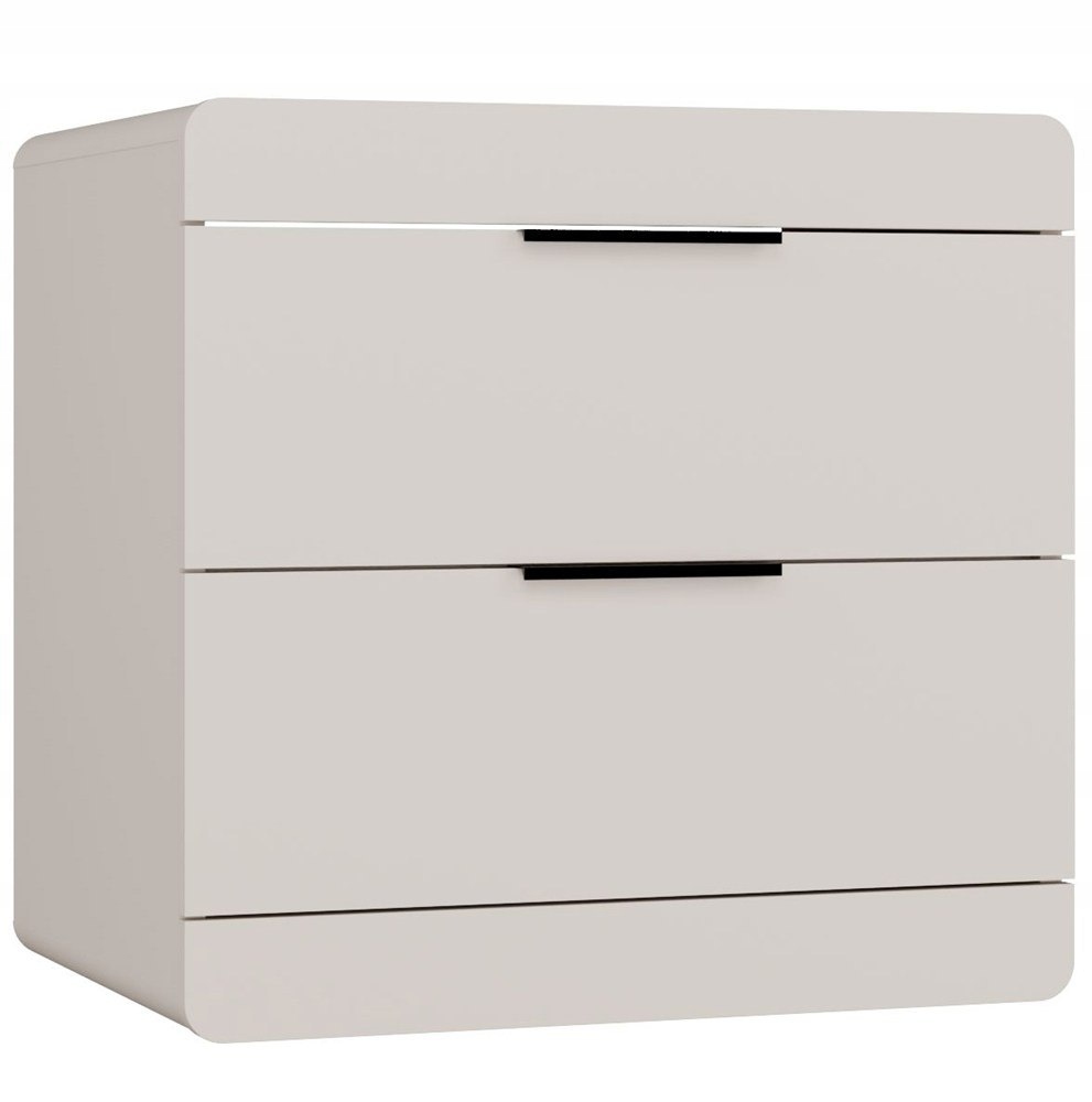 Szafka Pod Umywalkę Terra 60 2S Kaszmir Beż Wisząca 2 Szuflady 60x45x58 cm