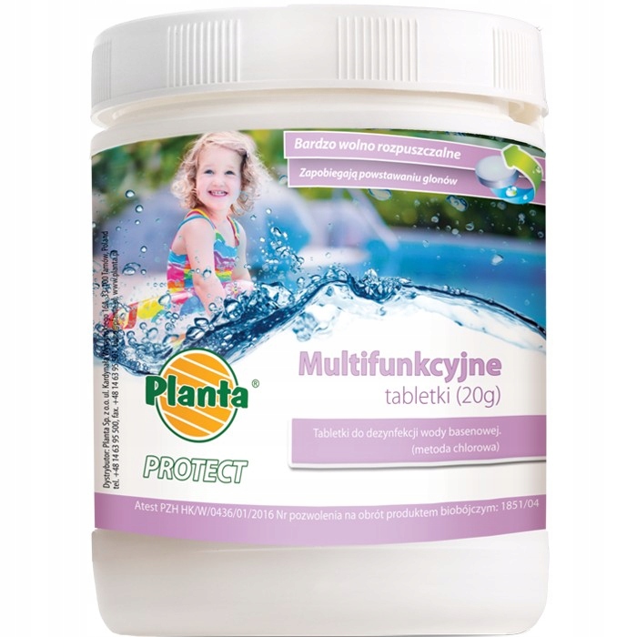 

Tabletki Multi Do Wody Basenowej Chlor Chemi 0,5kg