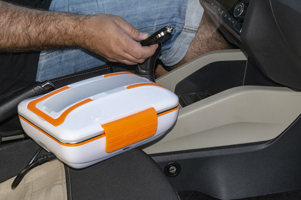 PODGRZEWACZ ŻYWNOŚCI ELEKTRYCZNY LUNCHBOX TERMOS Pojemność 4 l