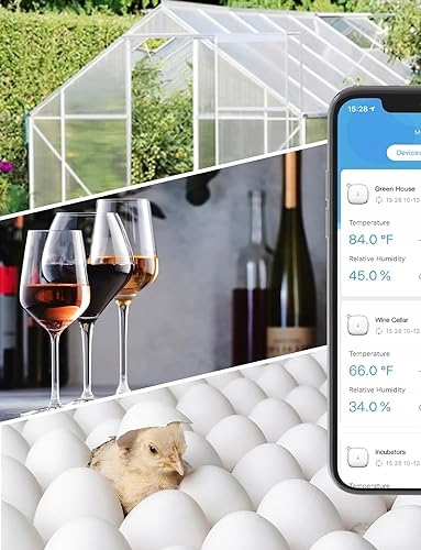 TERMO-HIGROMETR WIFI Z FUNKCJĄ POWIADOMIEŃ TERMOMETR GOVEE DOMOWY Marka Govee
