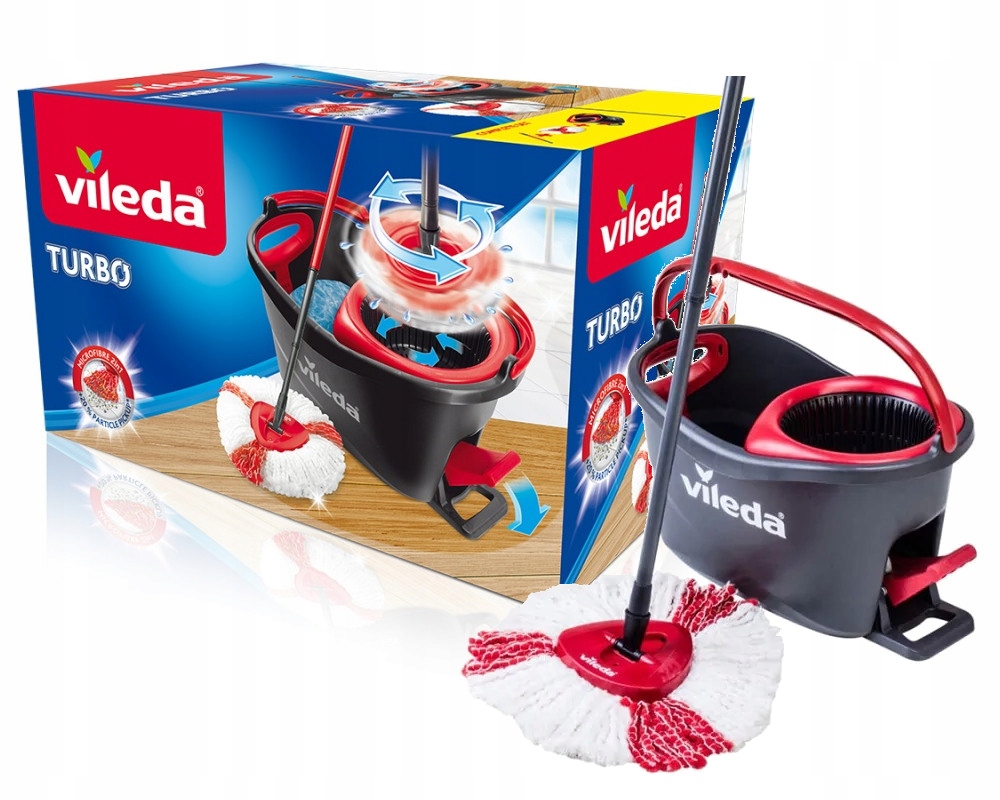 Mop obrotowy VILEDA Easy Wring & Clean TURBO Typ obrotowy