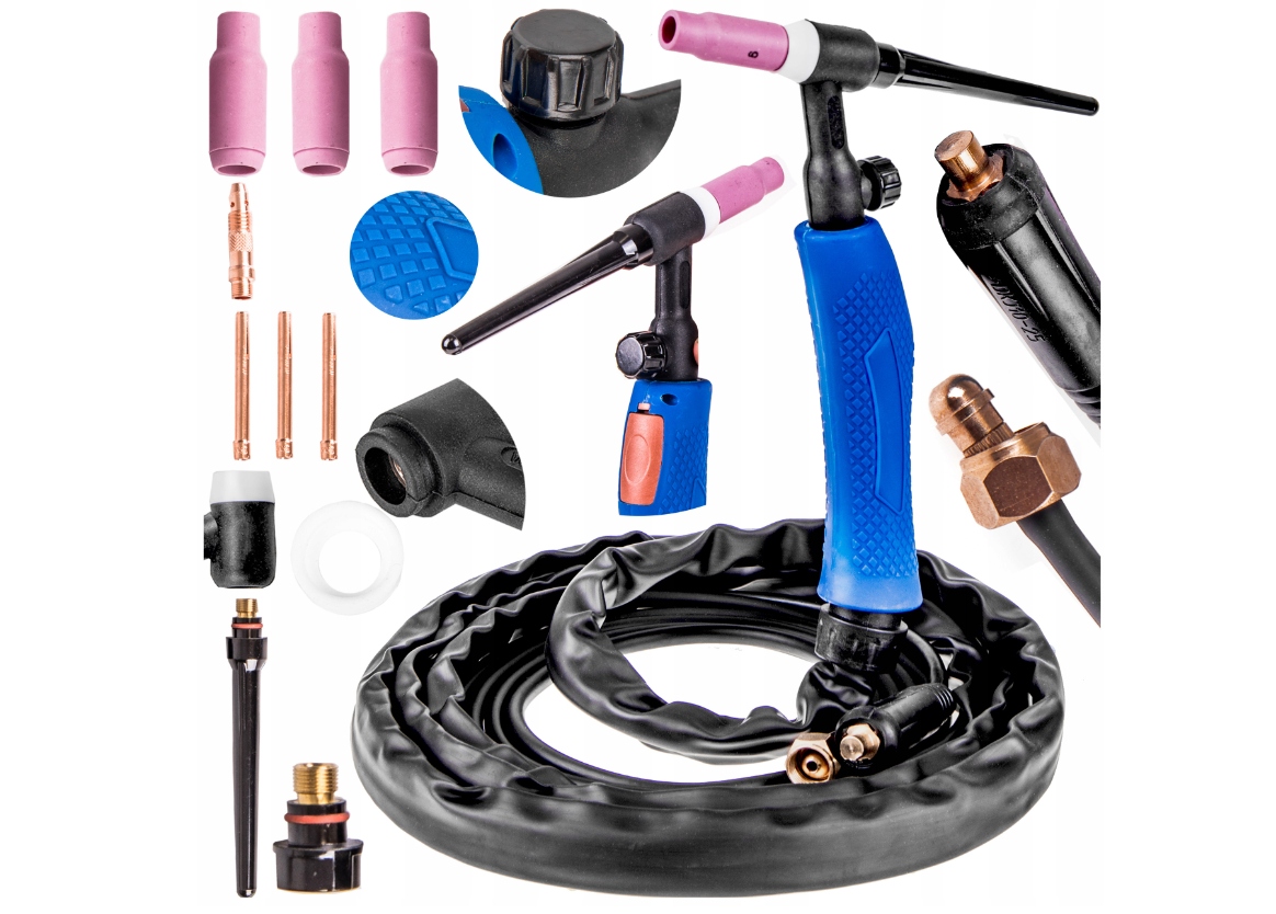 ЗВАРЮВАЛЬНИЙ ПАЛЬНИК TIG КЛАПАН 17V LIFT SCRATCH 4M