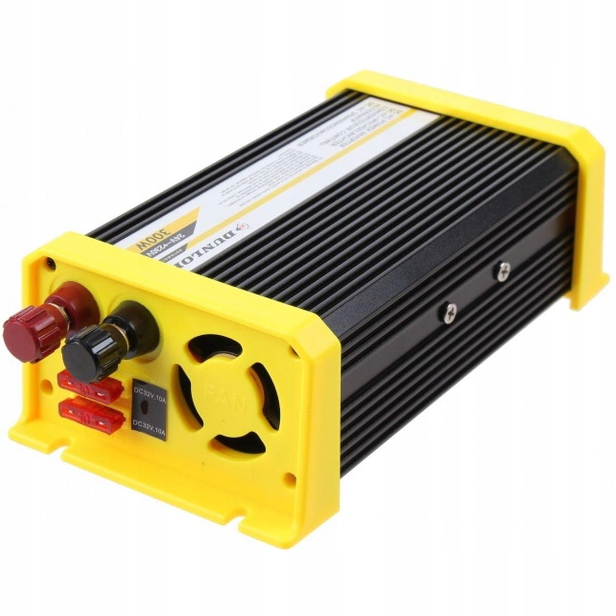 PRZETWORNICA NAPIĘCIA FALOWNIK DO TIRA SAMOCHODU DUNLOP 24V 230V 300/600W Producent części Dunlop