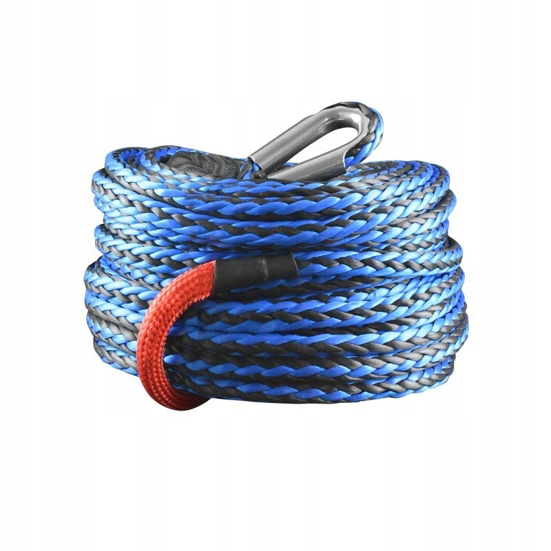 Husar Winch Sada syntetického lana 4x4 10 mm 28 m Offroadová páska