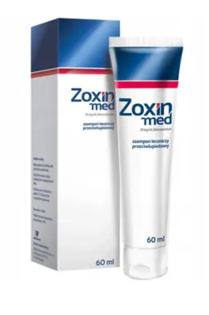 Zoxin-med лечебный шампунь против перхоти 60 мл