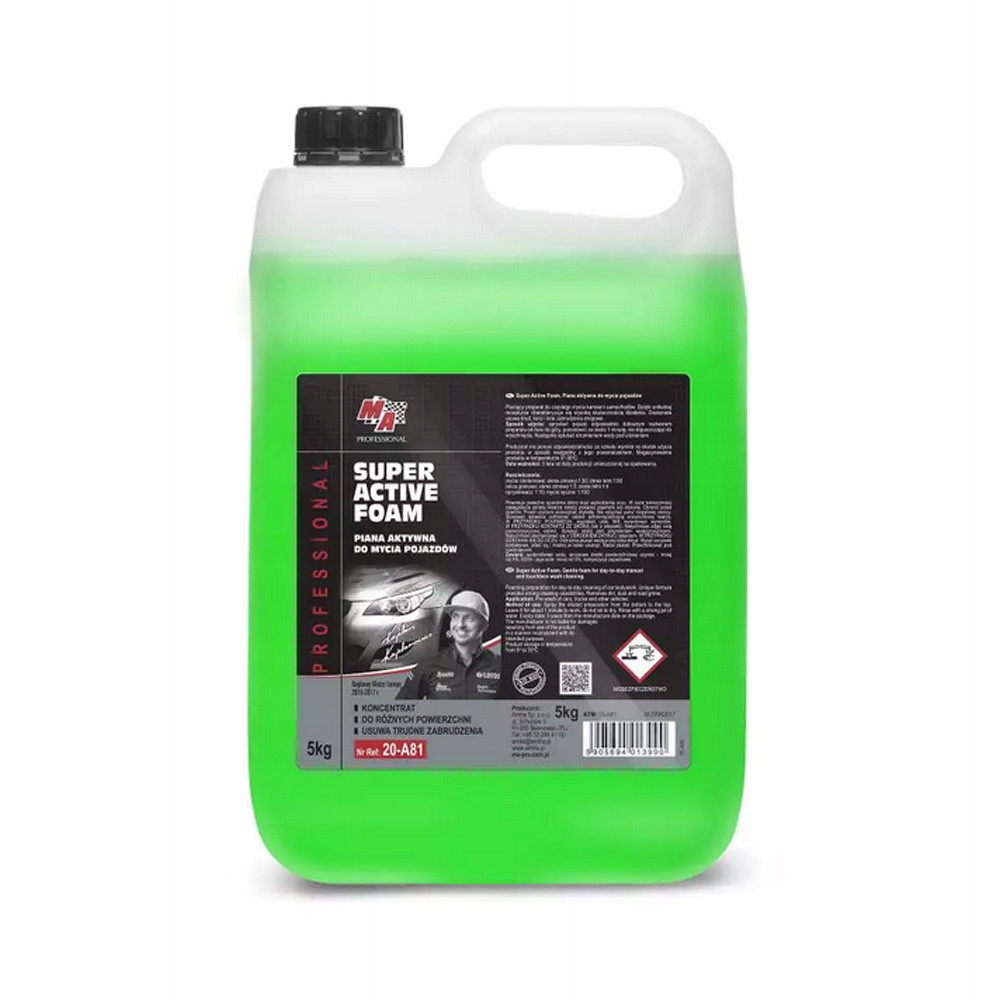 Piana Aktywna Do Mycia Pojazdów Moje Auto Professional 5L