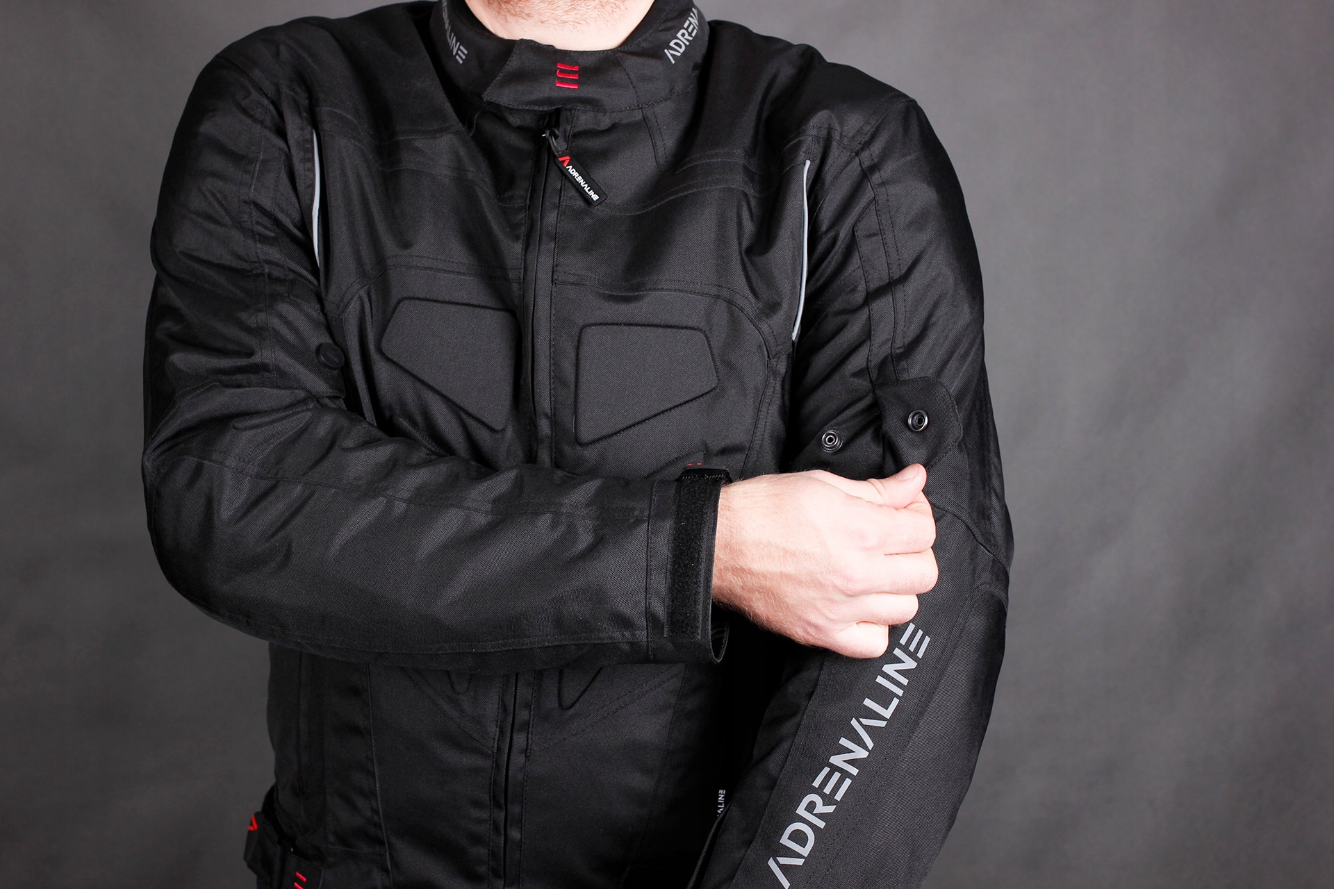 KURTKA MOTOCYKLOWA ADRENALINE HERCULES black Model HERCULES