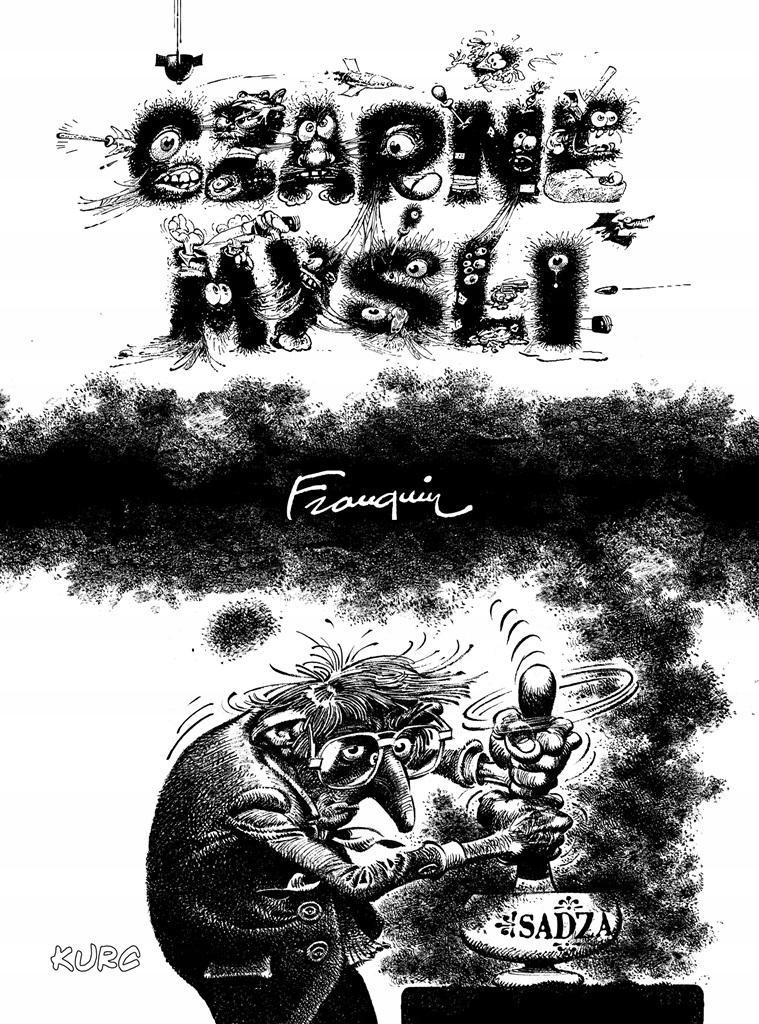 CZARNE MYŚLI ANDRE FRANQUIN