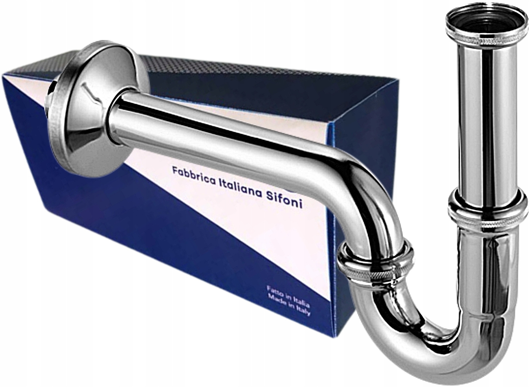 

Syfon Umywalki Rurowy Metalowy Chrom