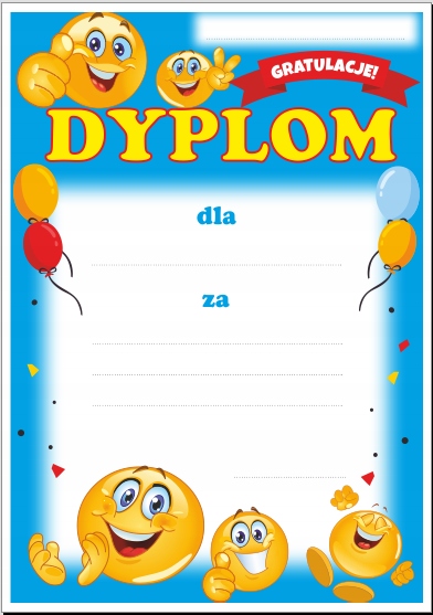

Dyplom: Uniwersalny Buźki format A4, gruby papier