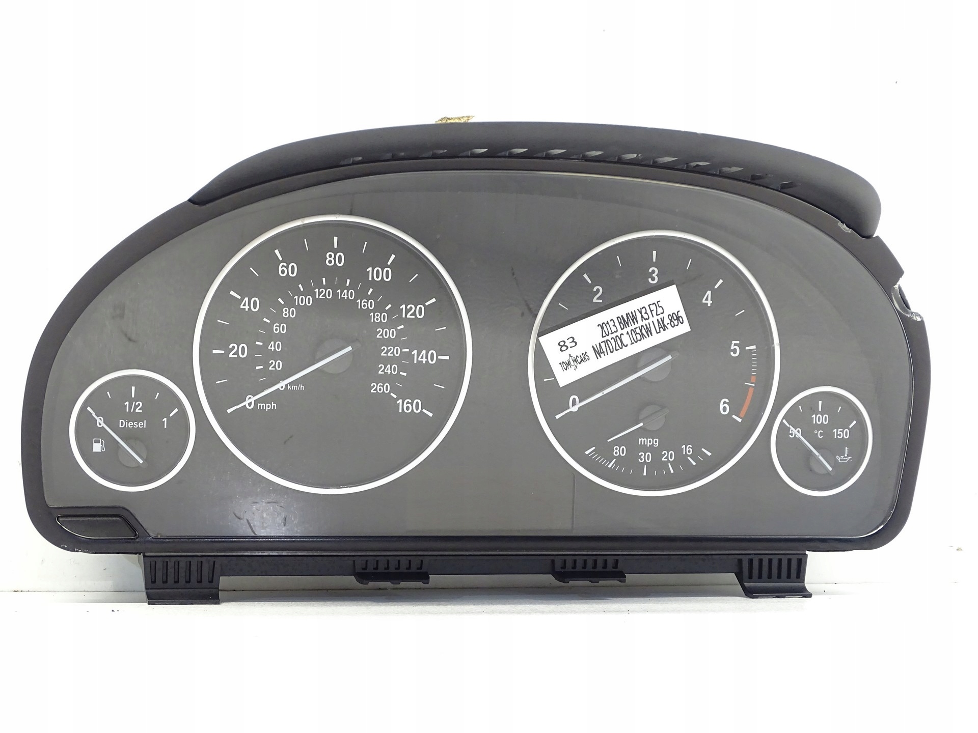 dials clock dials BMW X3 9232890 UK