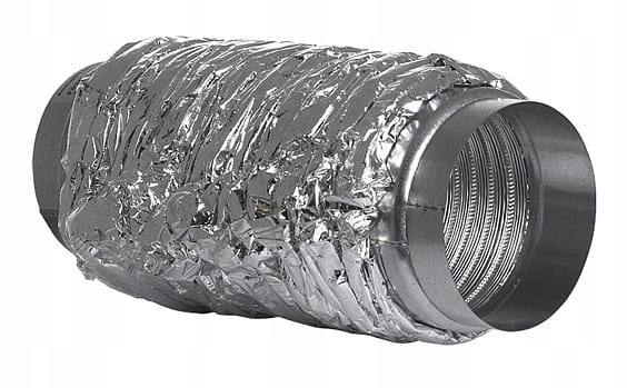 

Tłumik kanałowy Elastyczny fi 160 Długość 1000 mm