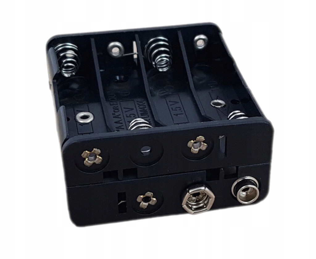 

Koszyk na baterie 8xAAA 8xLR03 złącze